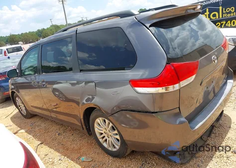 2013 Toyota Sienna Xle V6 8 Passenger из США, поврежденный, VIN 5TDYK3DC4DS372947